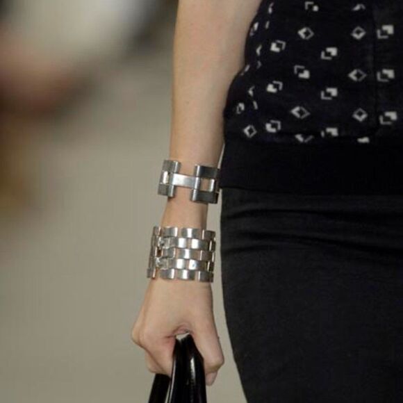 Ralph Lauren Spring *07 Black & Cream Cashmere Blend 3D Cube V-Neck Sweater Vest - Picture 16 of 17